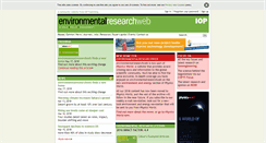 Desktop Screenshot of environmentalresearchweb.org